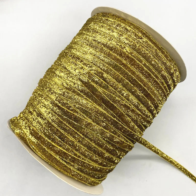 Glitter Samtband – Funkelnde Eleganz