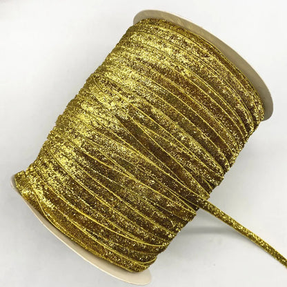 Glitter Samtband – Funkelnde Eleganz