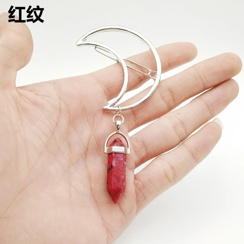 Magischer Haarschmuck- Halbmond - sunny.side-Productions