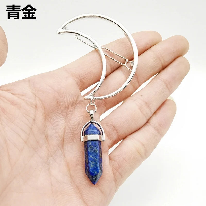 Magischer Haarschmuck- Halbmond - sunny.side-Productions