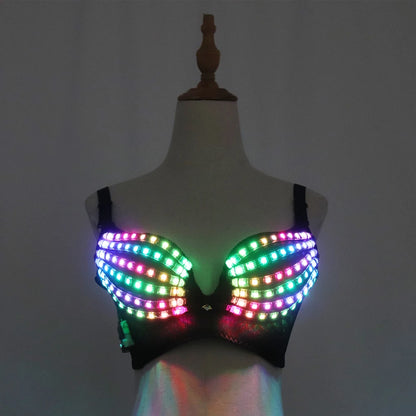 LED-Bustier – Light it up