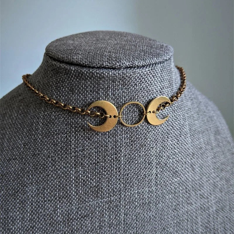 Mond-Magie- Halskette - sunny.side-Productions