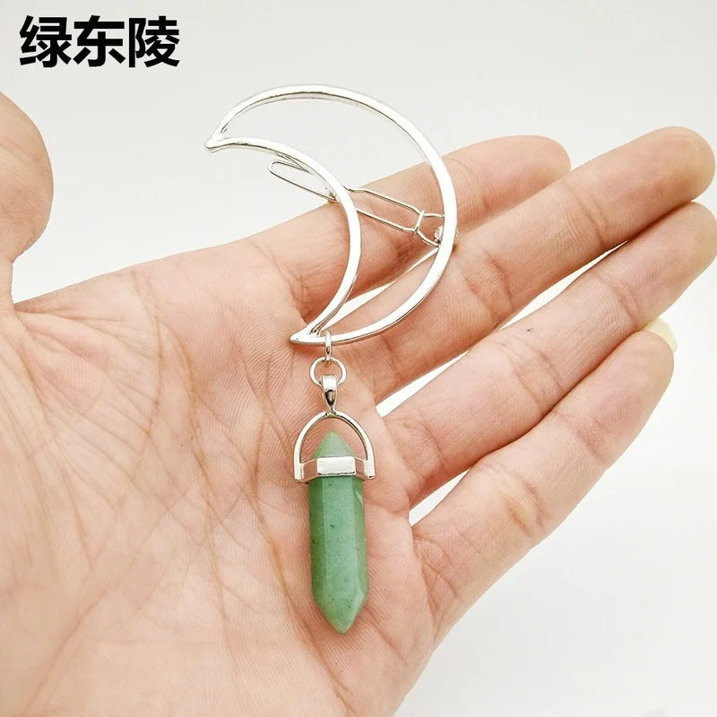 Magischer Haarschmuck- Halbmond - sunny.side-Productions