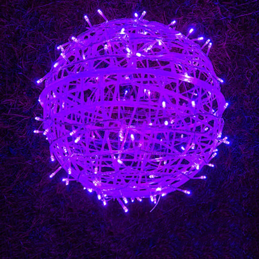 LED-Rattanlichter – warmes Leuchten