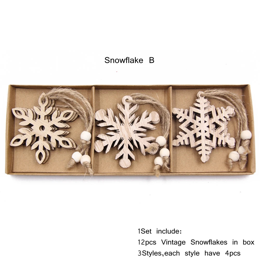Schneeflocken Anhänger – Weihnachtsdeko