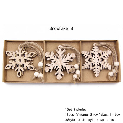 Schneeflocken Anhänger – Weihnachtsdeko