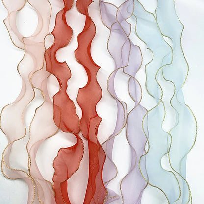 Organza Seidenband – Edler Glanz