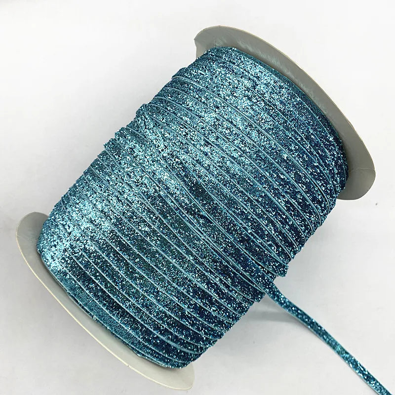 Glitter Samtband – Funkelnde Eleganz