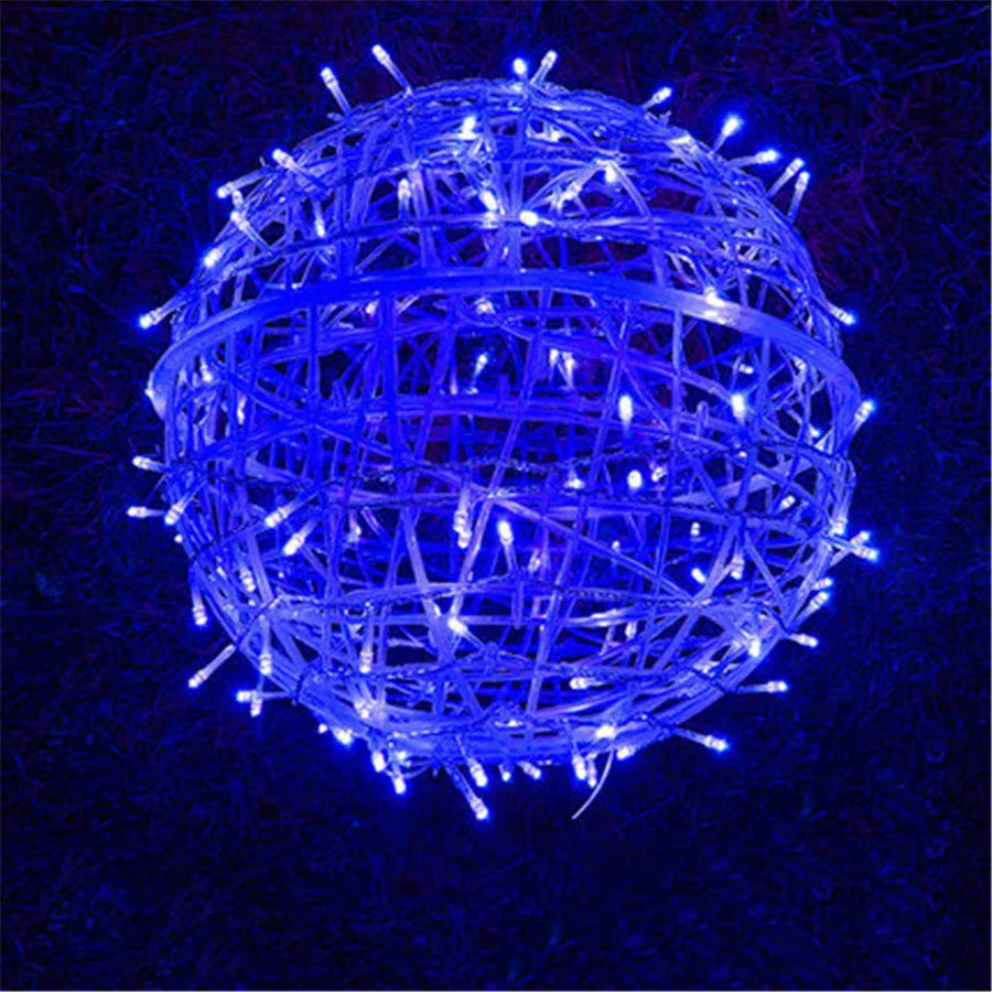 LED-Rattanlichter – warmes Leuchten