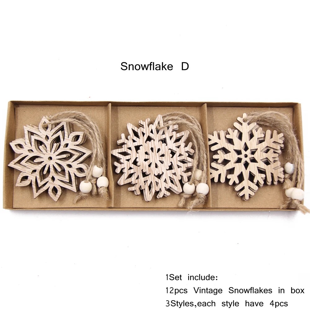 Schneeflocken Anhänger – Weihnachtsdeko