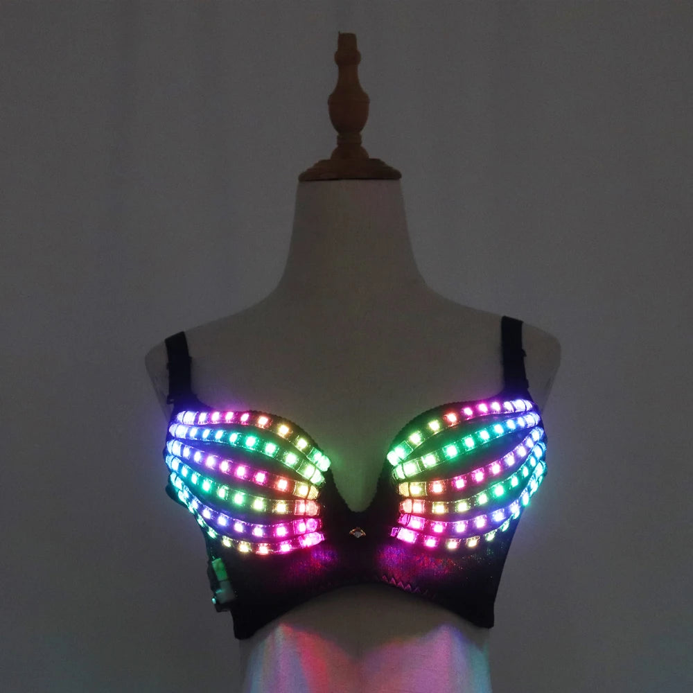 LED-Bustier – Light it up