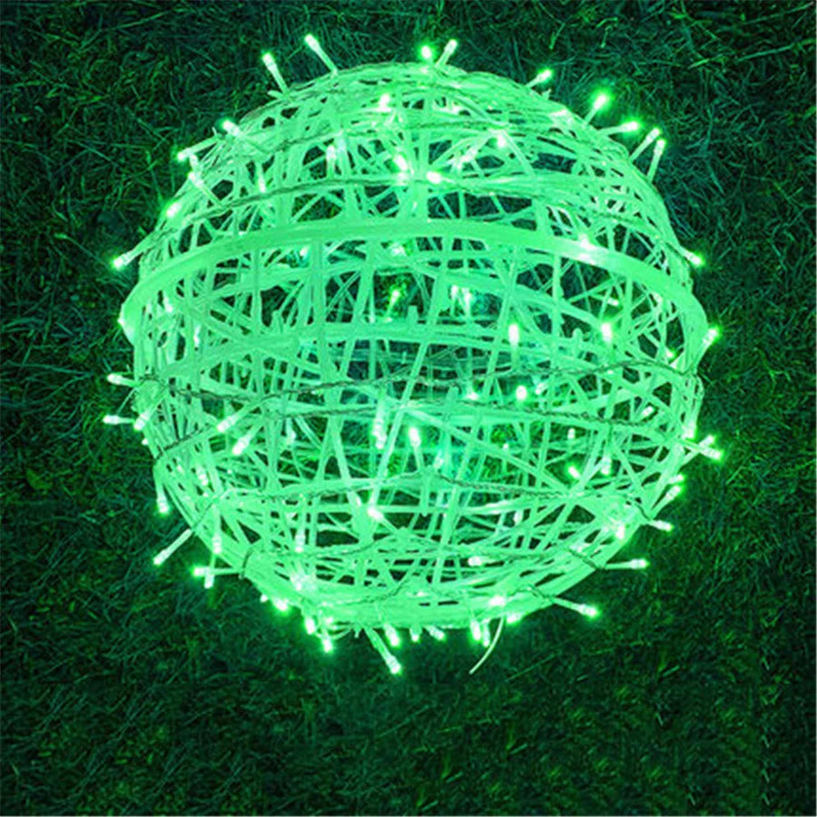 LED-Rattanlichter – warmes Leuchten