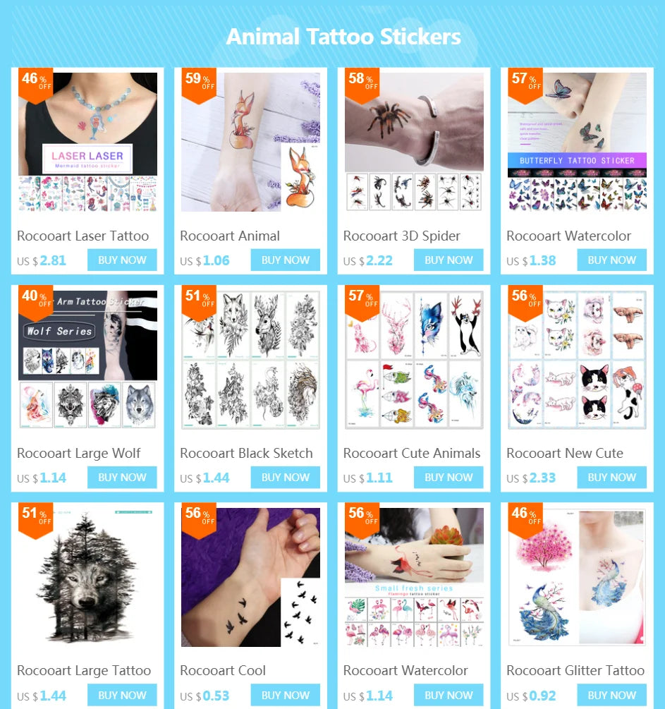 Glitzer-Tattoos – Fairy Vibes