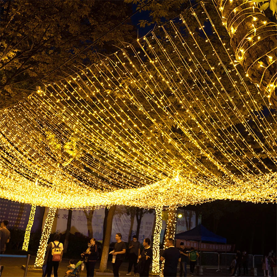 LED-Lichterkette – festliches Funkeln