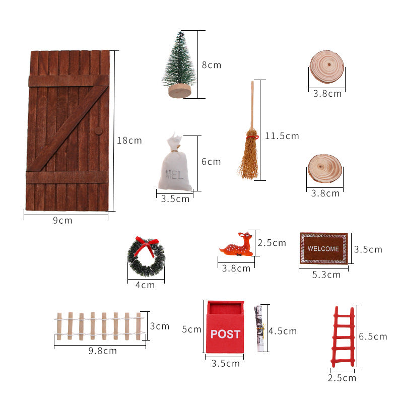 Wichteltür Set – Tor zur magischen Wichtelwelt