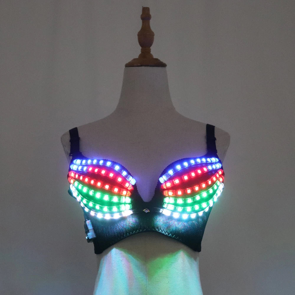 LED-Bustier – Light it up