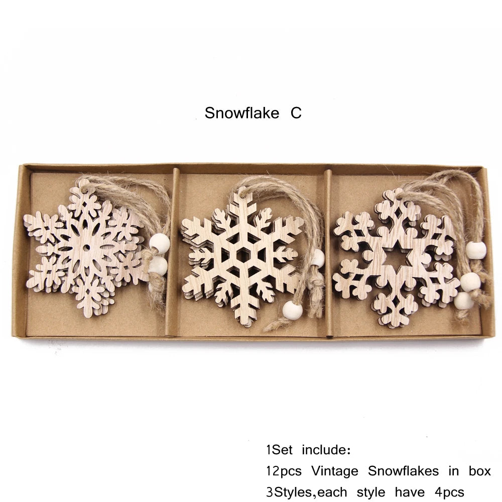 Schneeflocken Anhänger – Weihnachtsdeko
