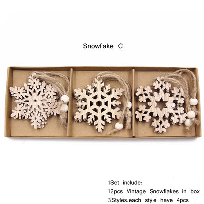 Schneeflocken Anhänger – Weihnachtsdeko