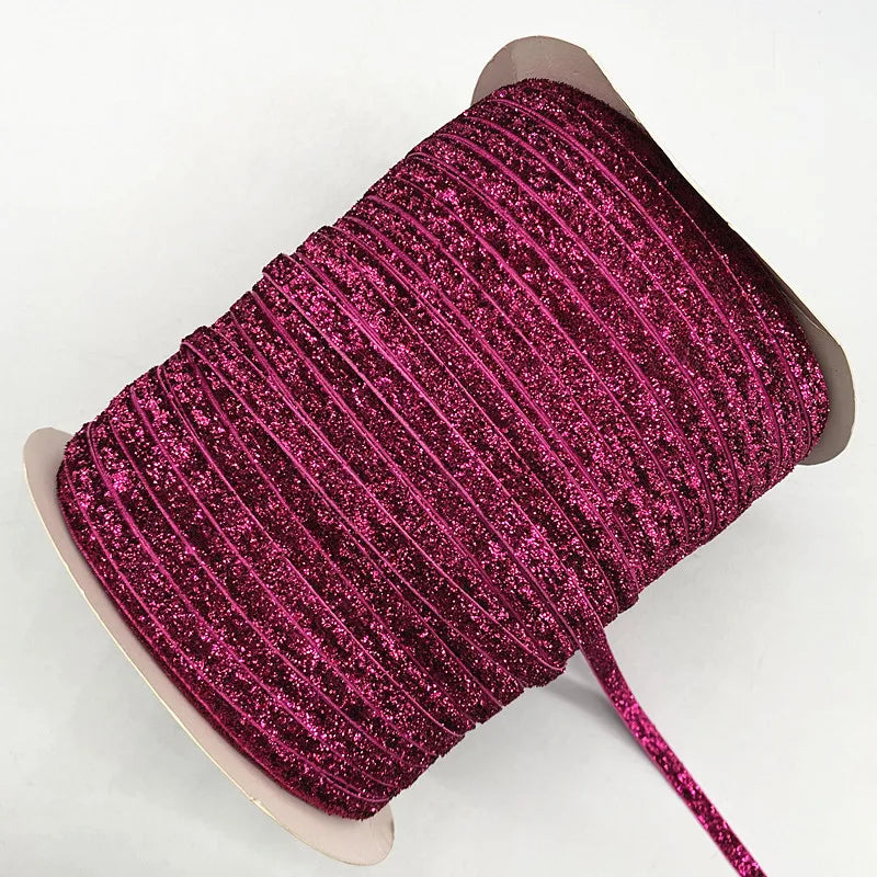 Glitter Samtband – Funkelnde Eleganz