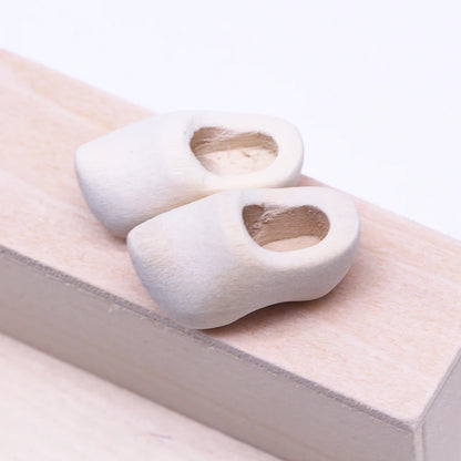 Mini Holz-Clogs – Winterklassiker Wichtelwelten