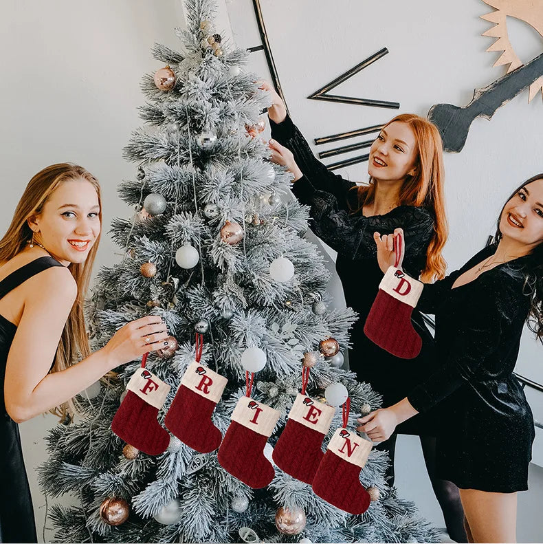 Weihnachtsstrümpfe – Personalisierte Deko