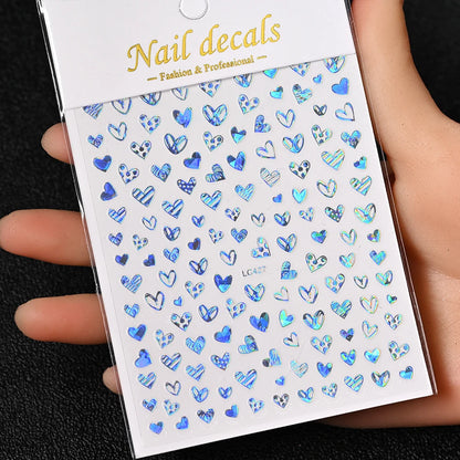 3D Nail Sticker – Sonne, Mond & Sterne