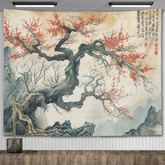 Vintage Aquarellkunst – Ruhe & Ästhetik