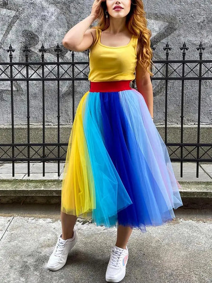 Festival Tutu Rock – Regenbogen- Style