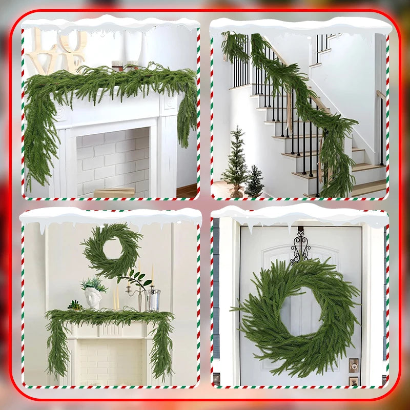 Weihnachtsgirlande – Lichterglanz