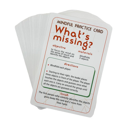 Achtsamkeits-Kartenset- 40 Karten. 100 Gespräche - sunny.side-Productions