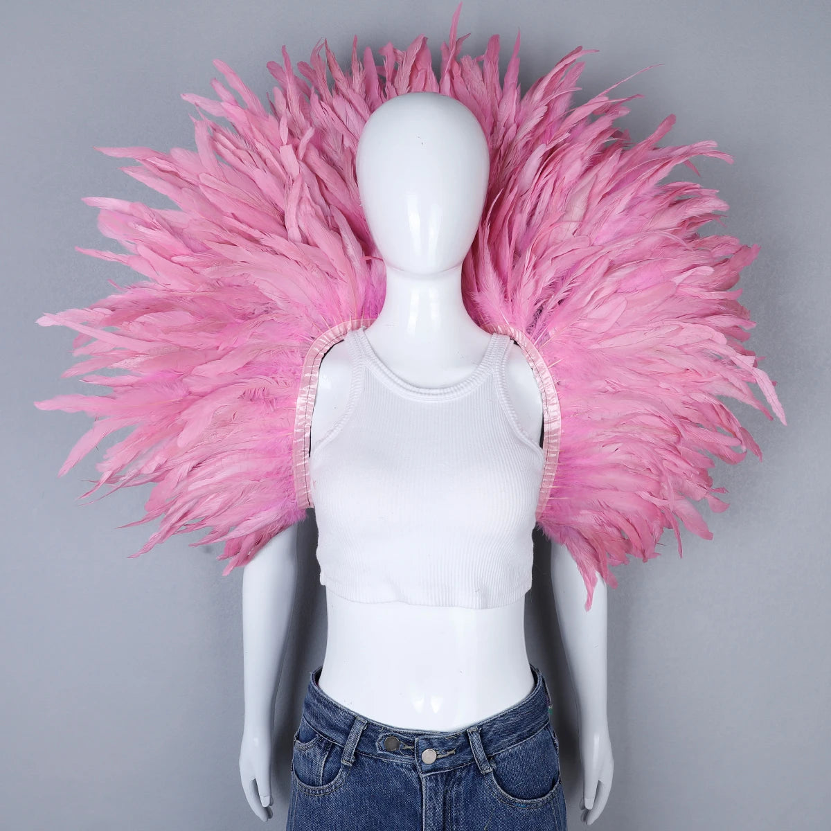 Federschal – Ausdruck der Eleganz