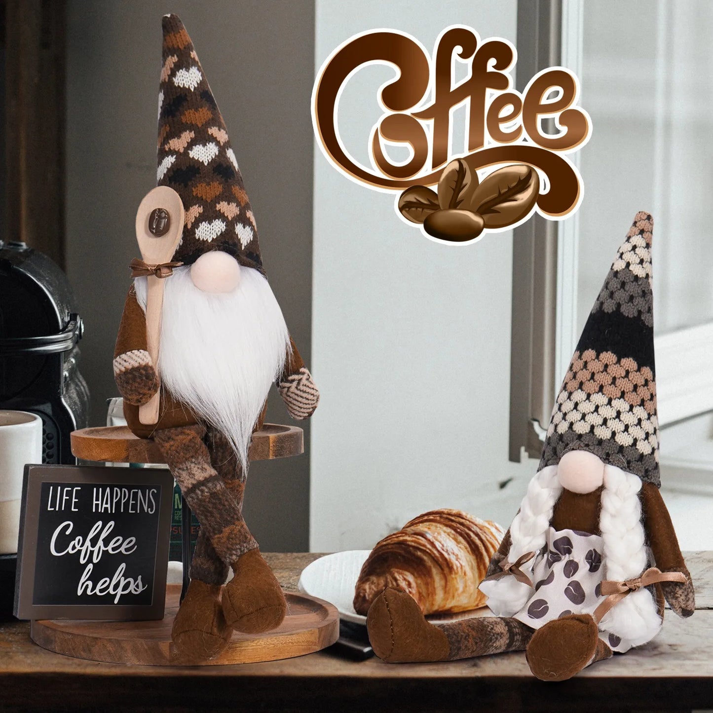 Weihnachtswichtel – Trendige Strickdeko