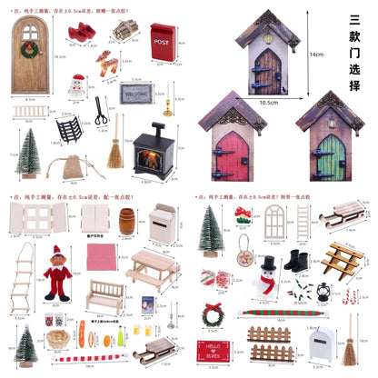 Miniatur Weihnachts-Set – Wichtelhaus Zubehör