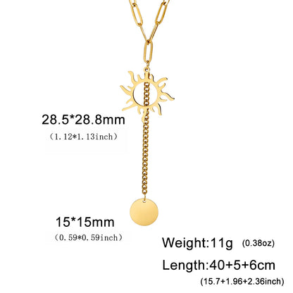 Sonne & Mond Halskette - sunny.side-Productions