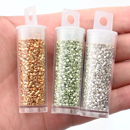 Mini-Glasperlen – Metallic Inspiration