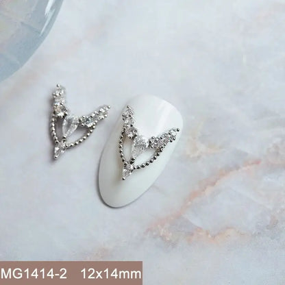 Nail Charms – eleganter Kristall-Look