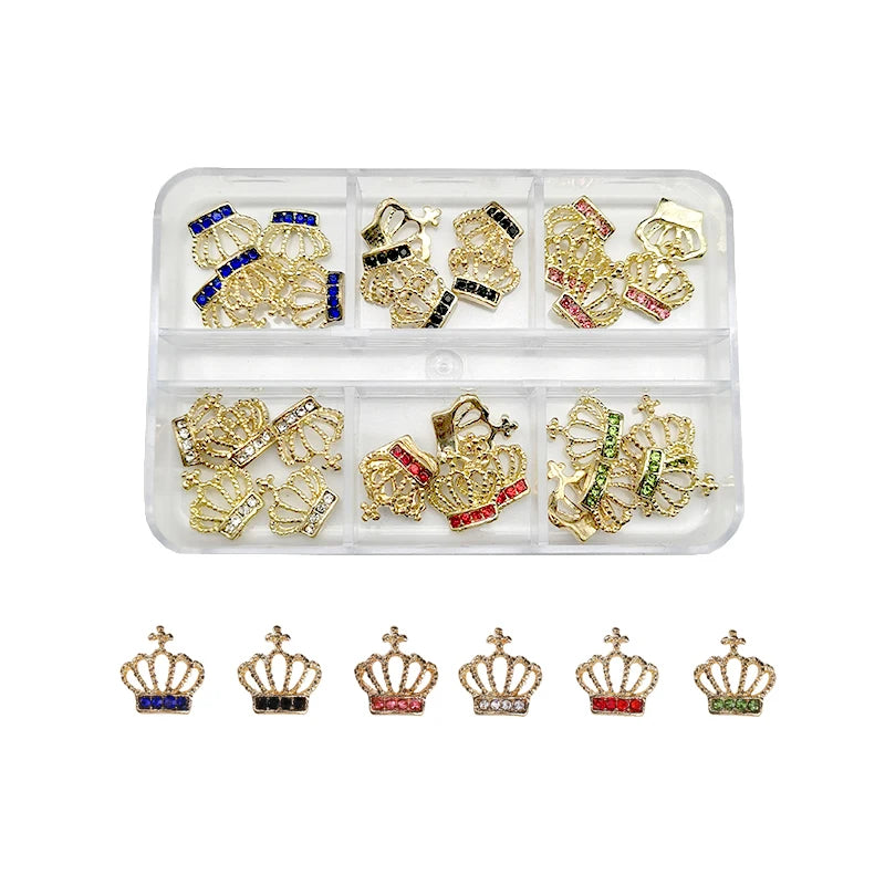 Nail Charms – Glitzernde Strass-Deko