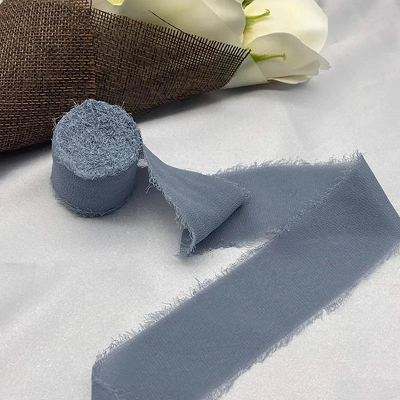 Chiffonband – Elegante Weihnachtsdeko