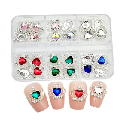 Nail Charms – Glitzernde Strass-Deko