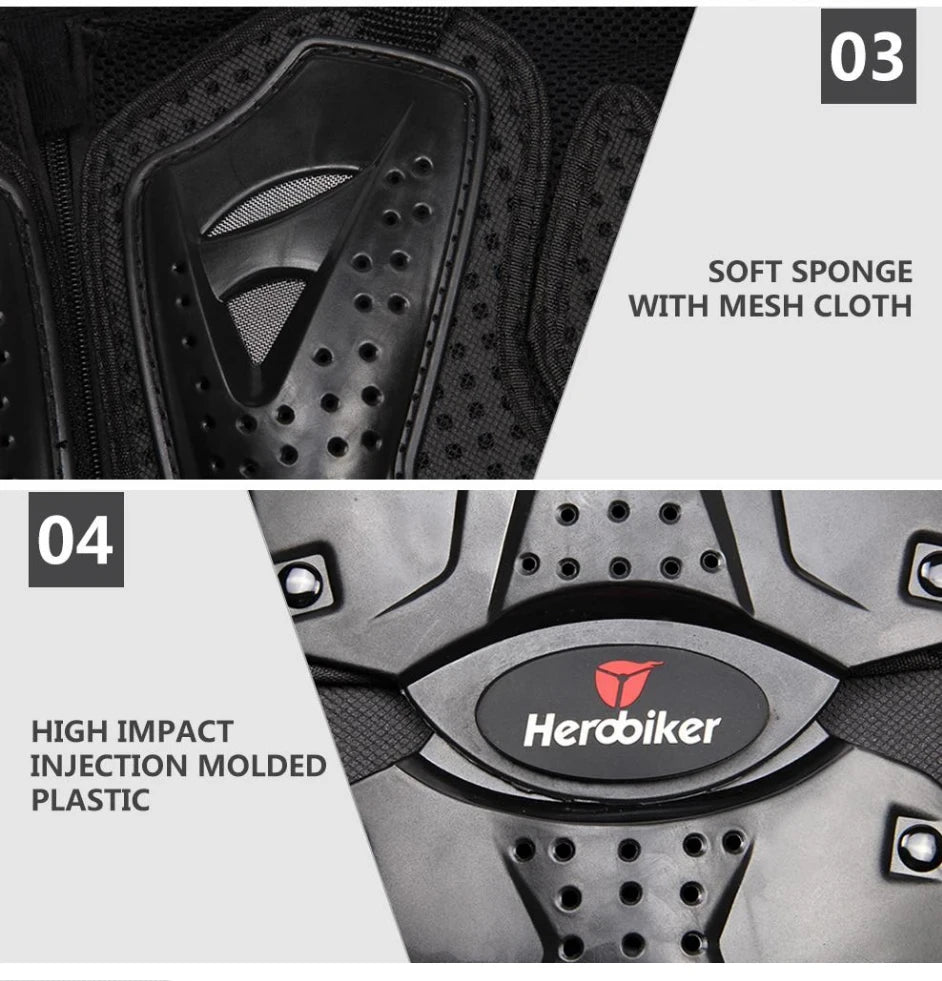 Motocross-Schutzjacke – Sitzt & Schützt