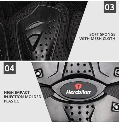 Motocross-Schutzjacke – Sitzt & Schützt