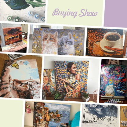 Malen nach Zahlen-Set– Magische Bücher - sunny.side-Productions