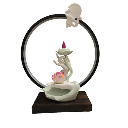 Quelle der Entspannung- Lotus Reflux Aromadiffusor - sunny.side-Productions