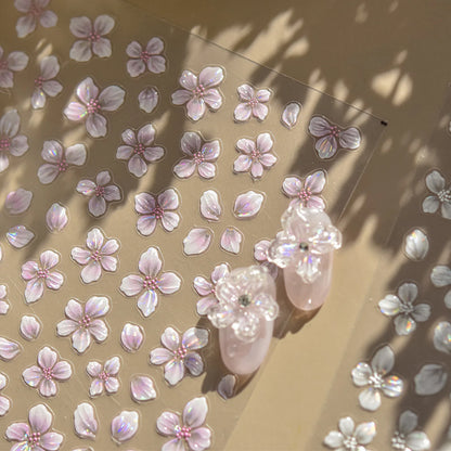 Nail Sticker – Blumen & Kirschblüten