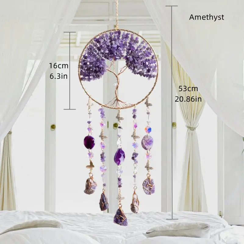 Kristall-Sonnenfänger – Tree of Life