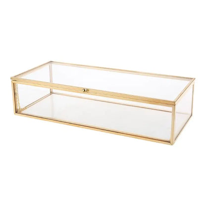 Zeitlose Eleganz- Glasaufbewahrungsbox - sunny.side-Productions