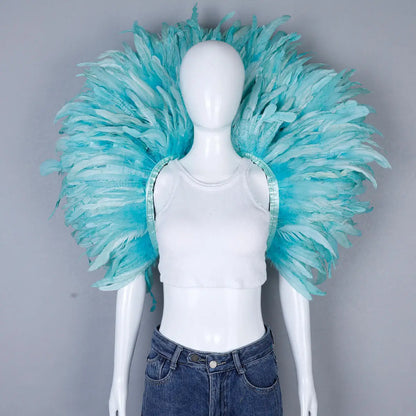 Federschal – Ausdruck der Eleganz