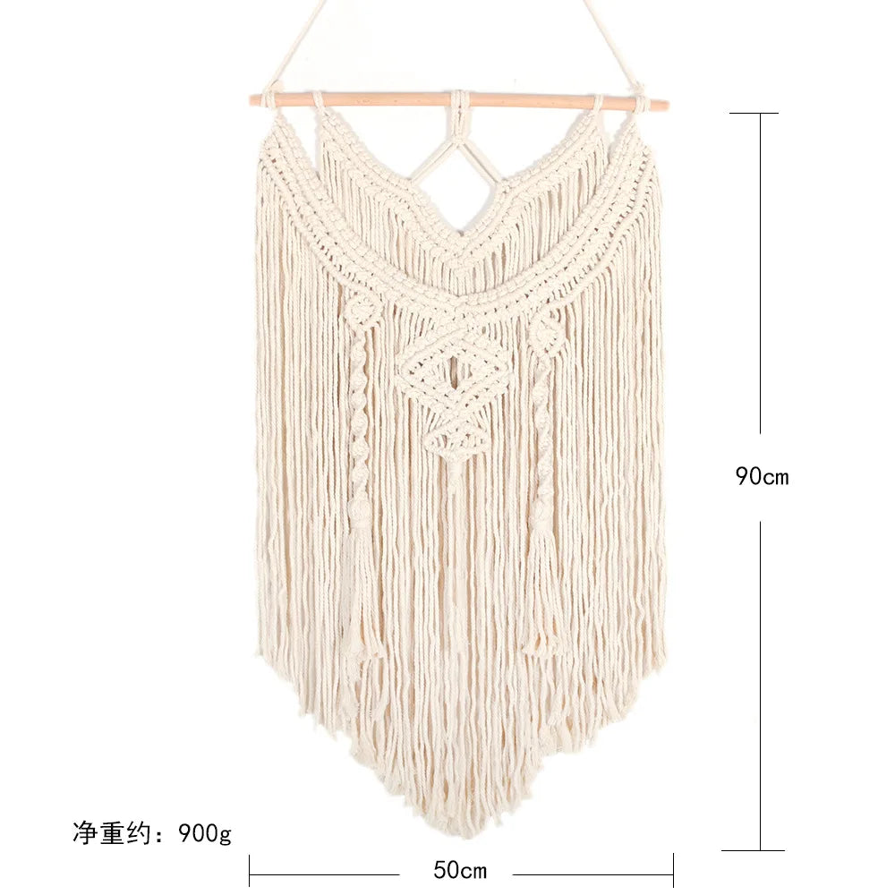 Makramee-Wandteppich – Boho-Ästhetik