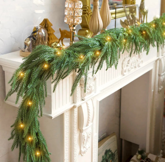 Weihnachtsgirlande – Lichterglanz