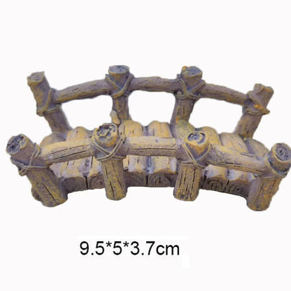 Miniatur Garten-Set – Brücken & Landschaftszubehör